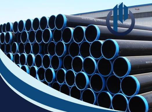 Bunch Of Carbon Steel Pipes