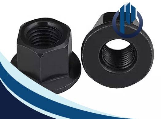 Set Of Carbon Steel Flange Nuts