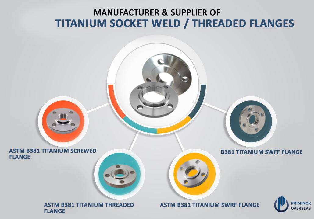 TITANIUM SOCKET WELD / THREADED FLANGES