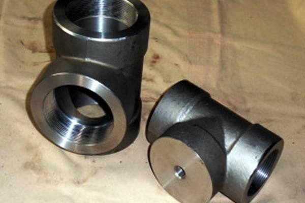 Set of Carbon Steel Forged Tee Cross