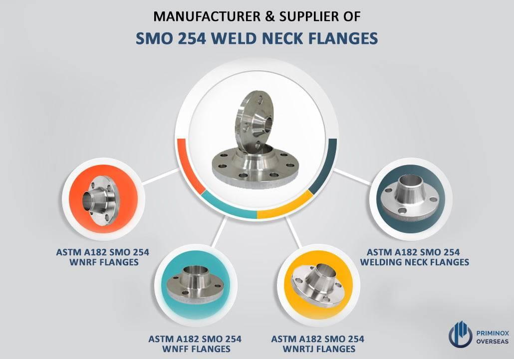 SMO 254 WELD NECK FLANGES MANUFACTURER