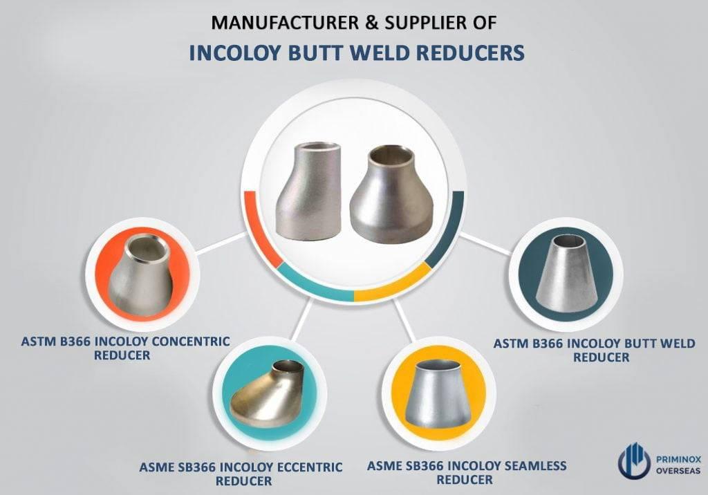 incoloy pipe reducer