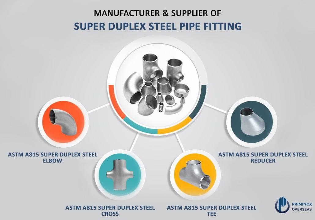 SUPER DUPLEX STEEL PIPE FITTINGS MANUFACTURER