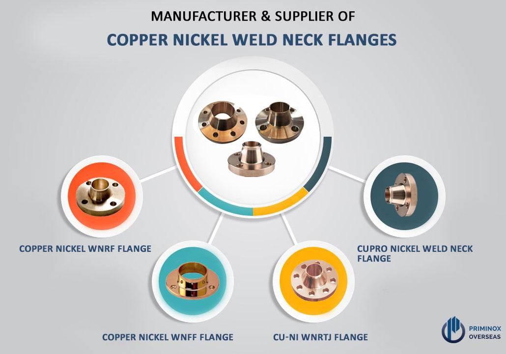 Copper Nickel Weld Neck Flanges supplier