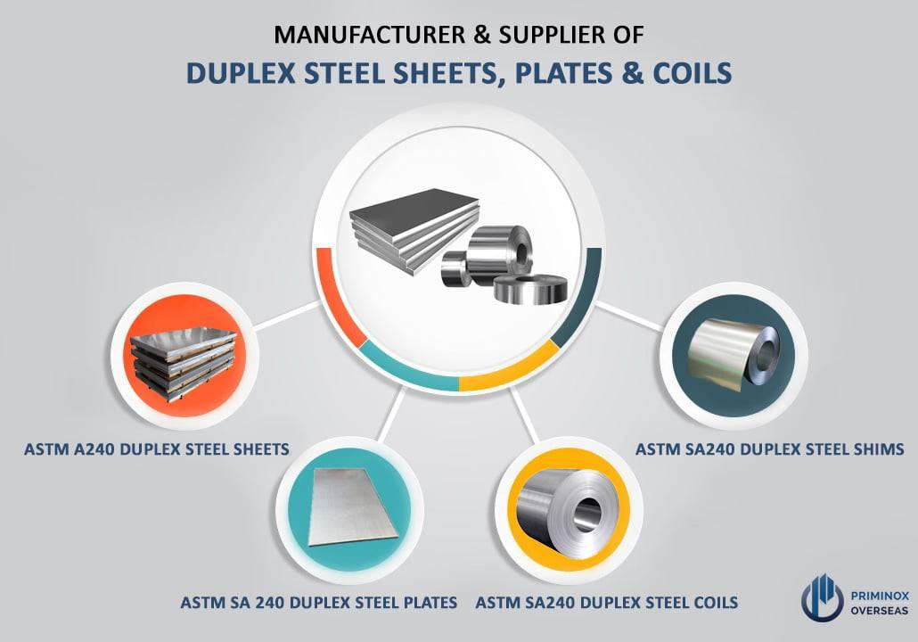 Duplex Steel Sheets, Plates & Coils supplier