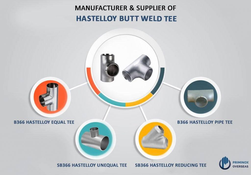 HASTELLOY C276 PIPE TEE