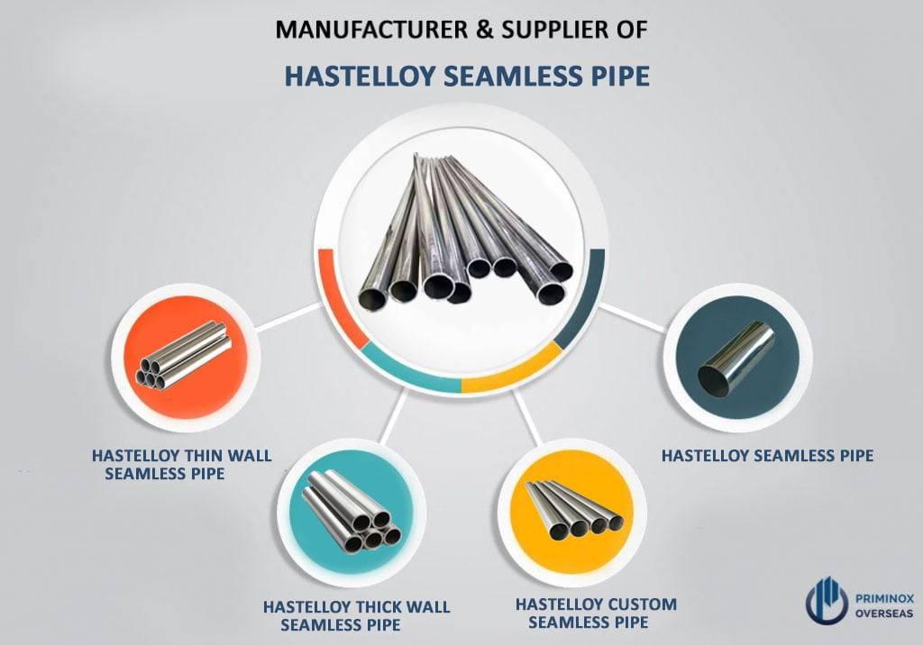Hastelloy Seamless Pipe