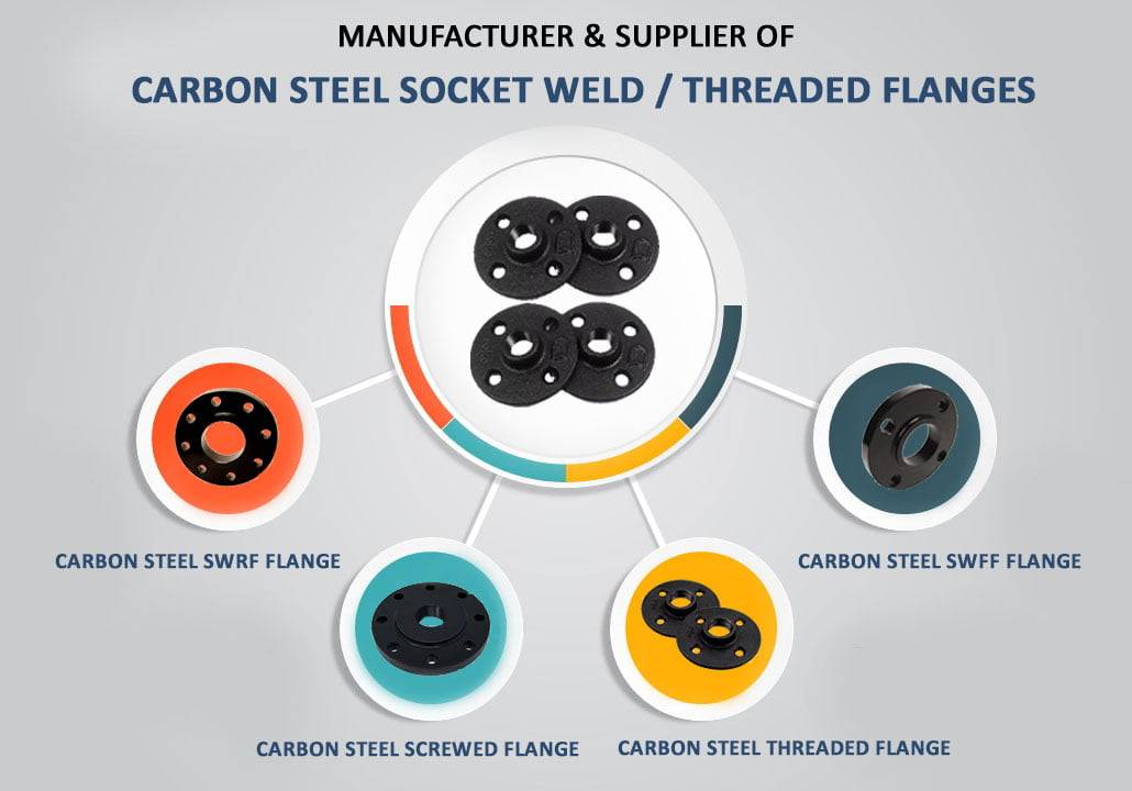 CARBON STEEL SOCKET WELD THREADED
